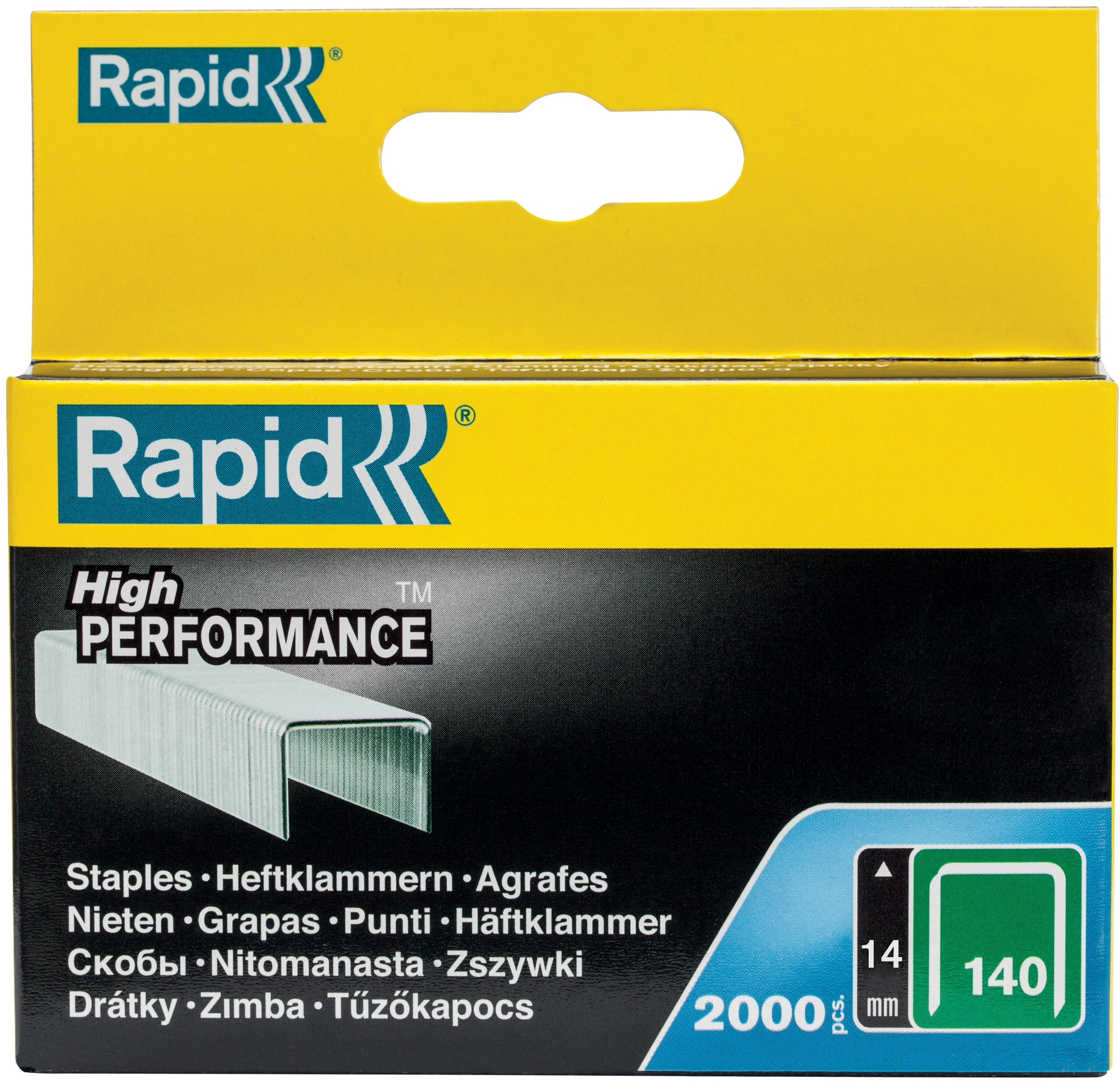 Spony Rapid High Performance 140 10,6×14×1,2 mm 2 000 ks