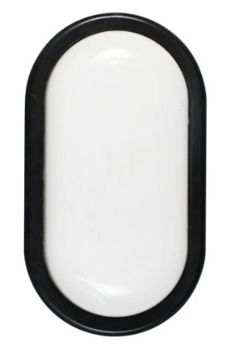 Svítidlo LED Panlux Oval LED Eco 6 W 600 lm černá