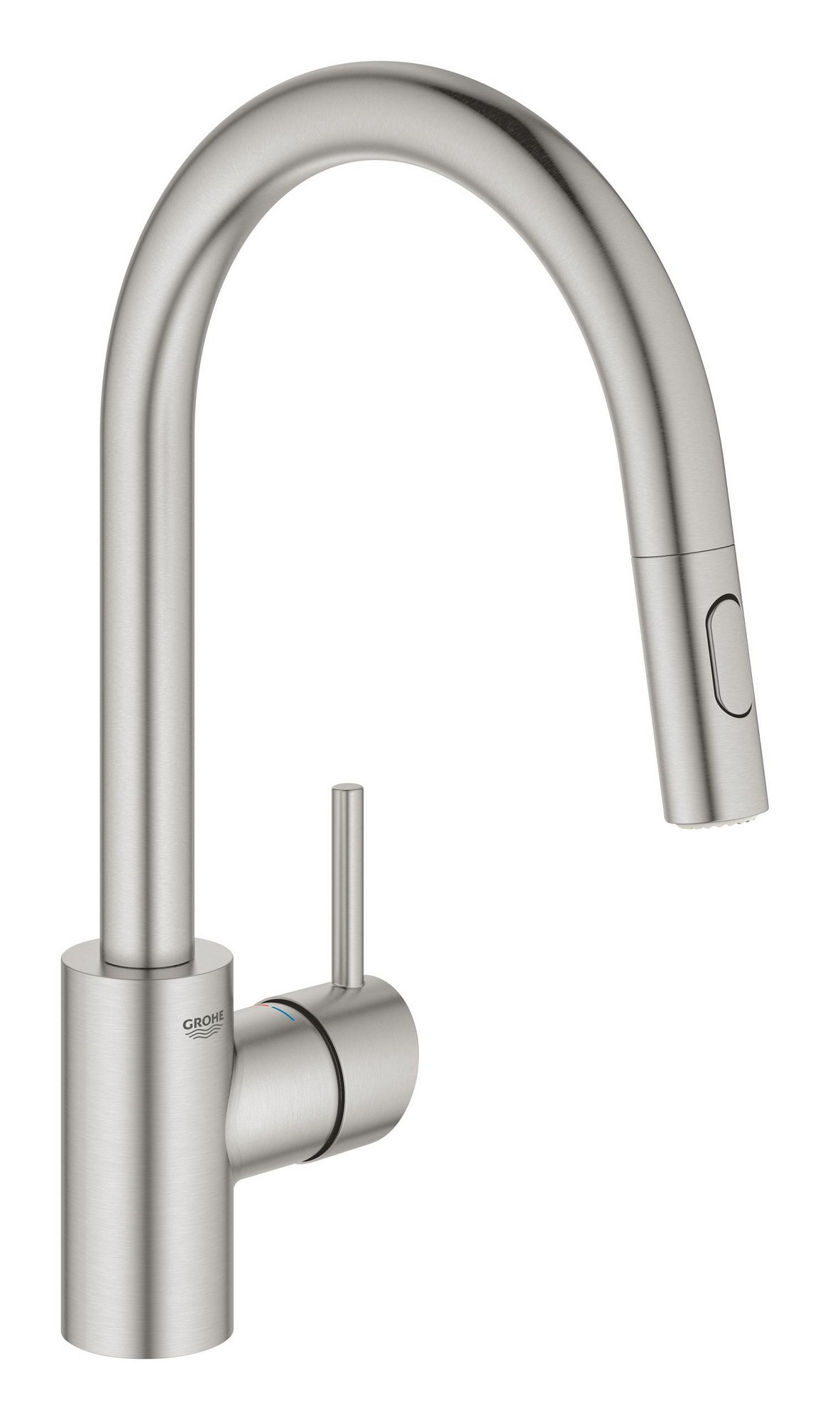 Baterie dřezová stojánková Grohe Concetto SuperSteel 31483DC2