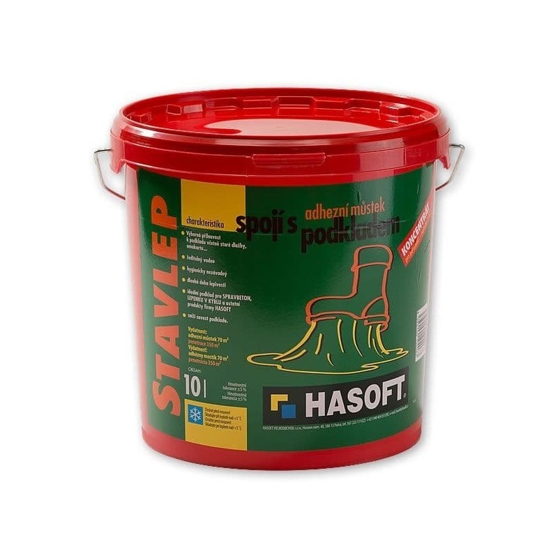 Hasoft Můstek adhézní Hasoft STAVLEP 10 l