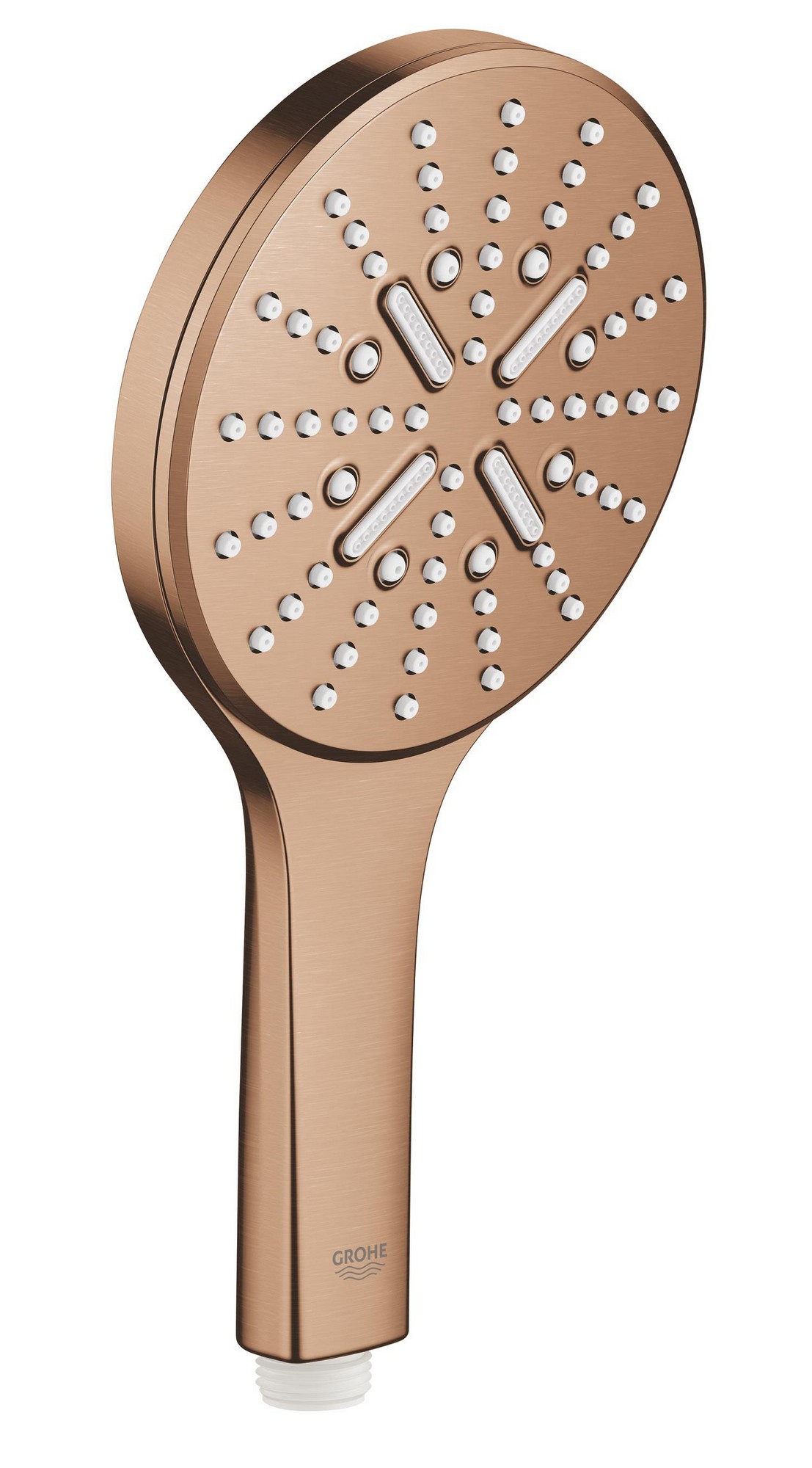 Sprcha ruční Grohe Rainshower SmartActive 130 3 proudy kartáčovaný Warm Sunset 26574DL0