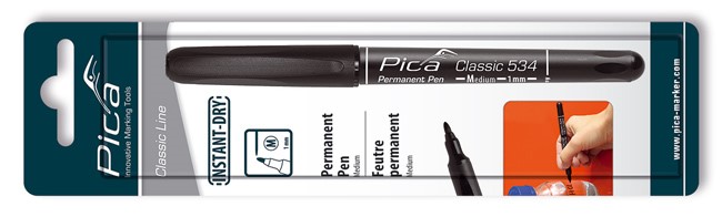 Značkovač permanentní Pica Classic 534 1 mm černý