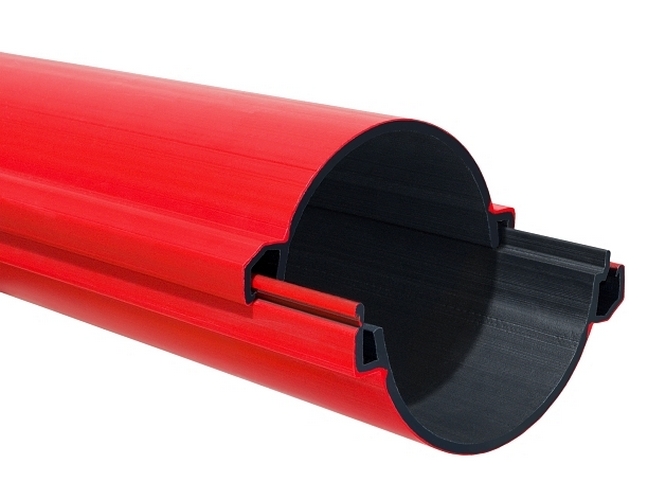Chránička dělená pevná 110 mm 3 m