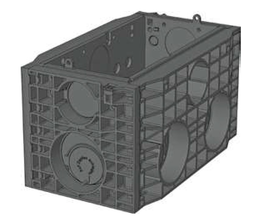 Rám modulový Langmatz EK278 350 mm