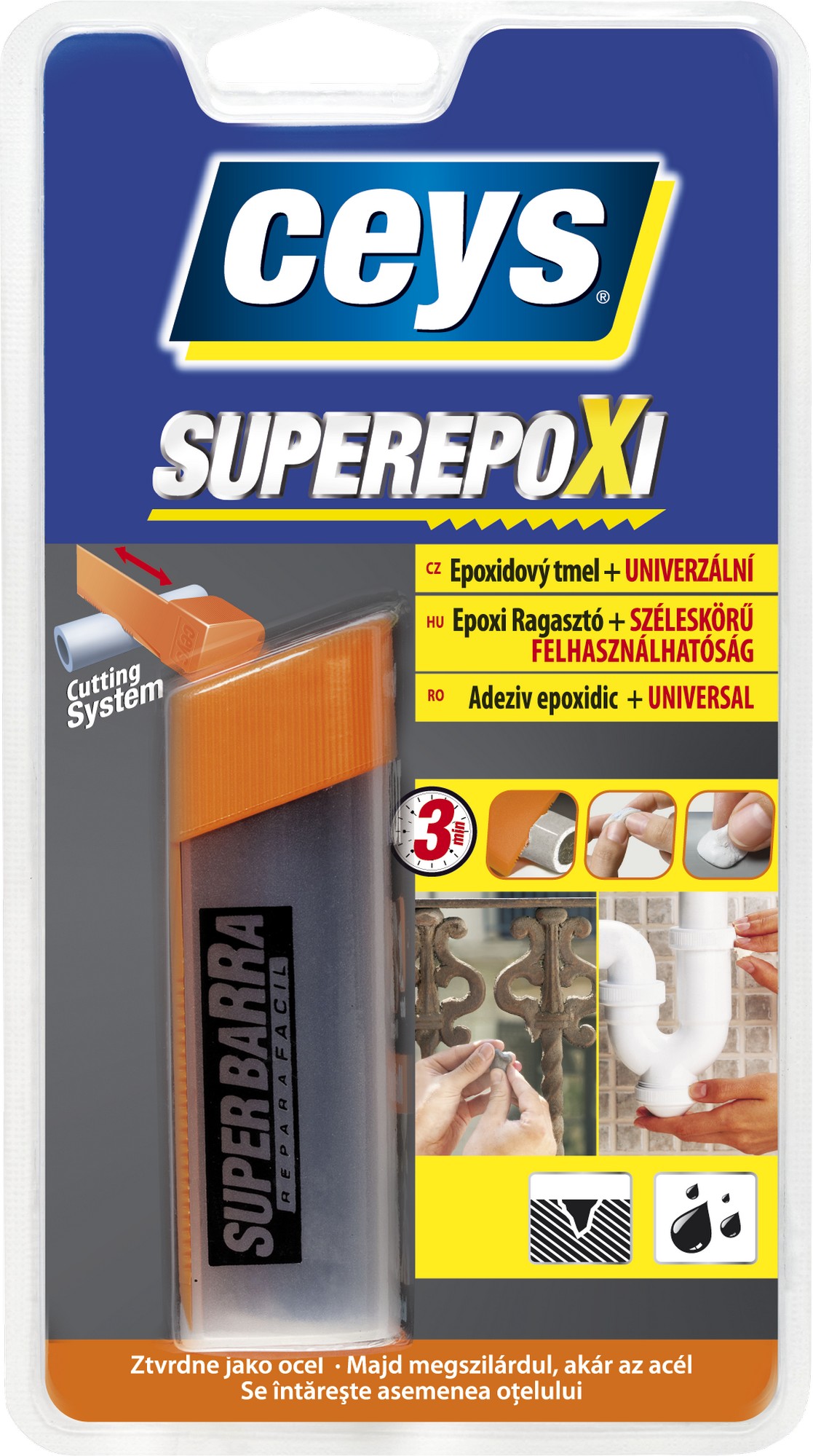 Tmel univerzální Ceys Superepoxi Epoxidový 48 g