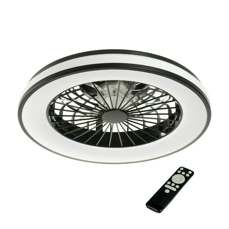 Svítidlo LED CCT s ventilátorem Kanlux Plave max. 48 W