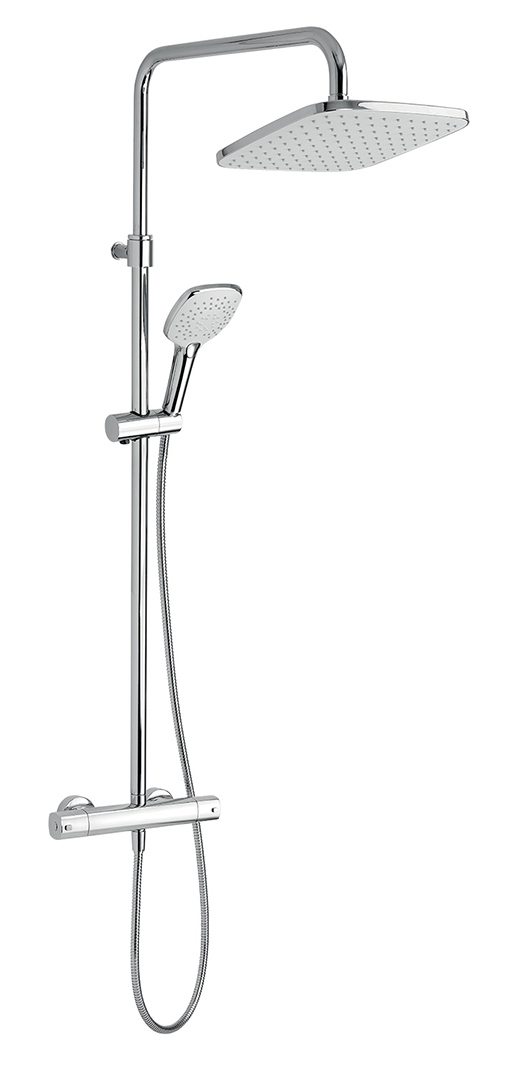 Baterie sprchová termostatická Novaservis SET071/TER,0 150 mm chrom se sprchovou soupravou