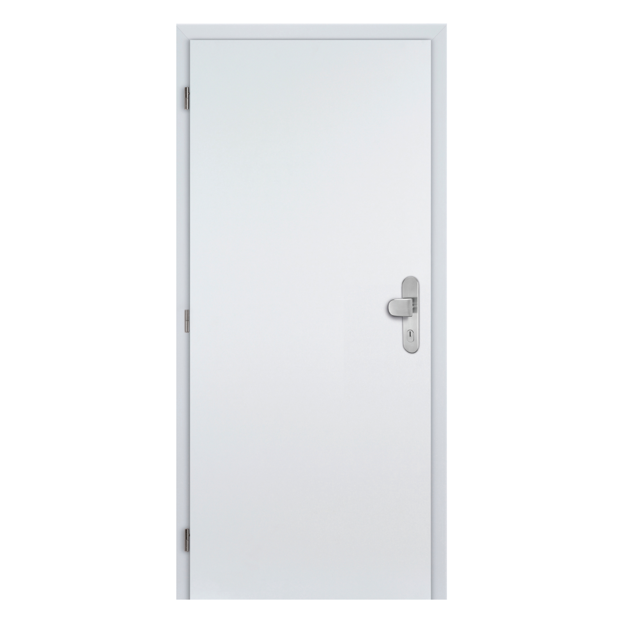 Dveře protipožární plné hladké Doornite Lume Extra bílé premium levé 900 mm