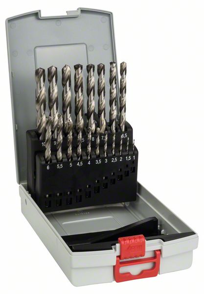 Sada vrtáků do kovu Bosch HSS-G DIN 338 1–10 mm