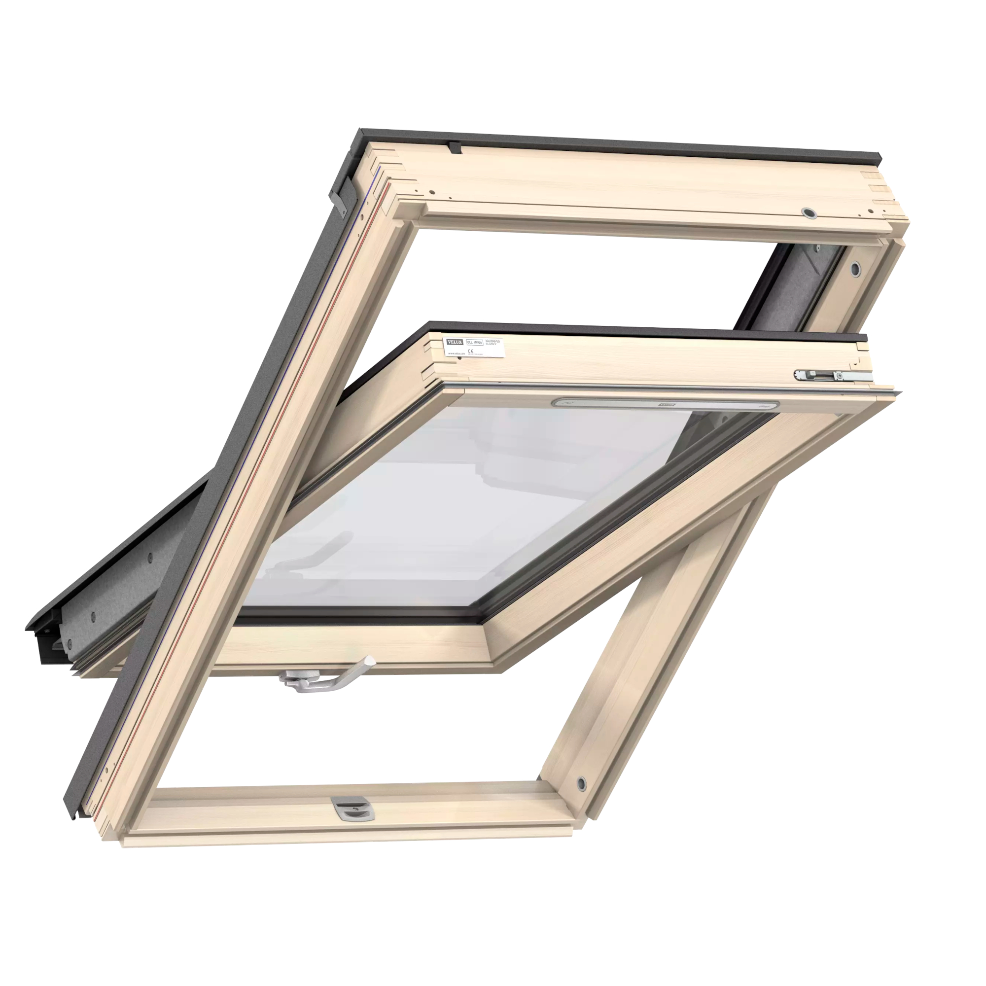 Okno střešní kyvné Velux Standard 1061B GLL MK04 78×98 cm
