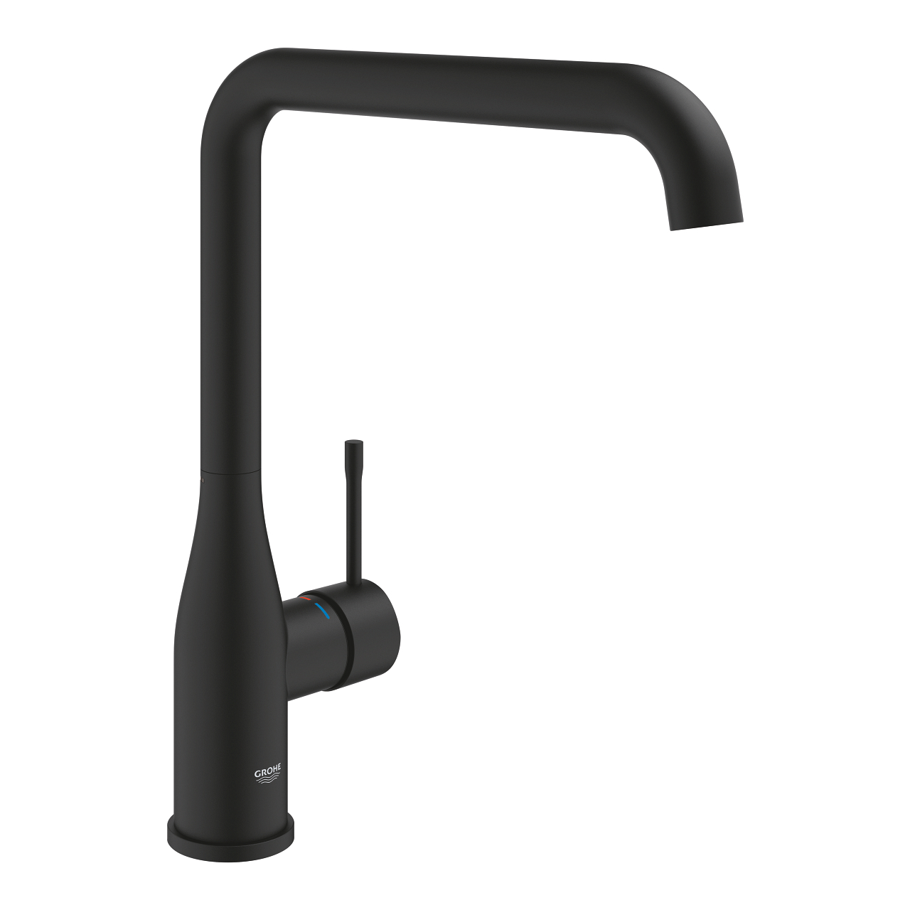 Baterie dřezová stojánková Grohe Essence phantom black 30505KF0