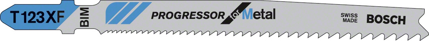 Plátek pilový Bosch T 123 XF Progressor for Metal 3 ks