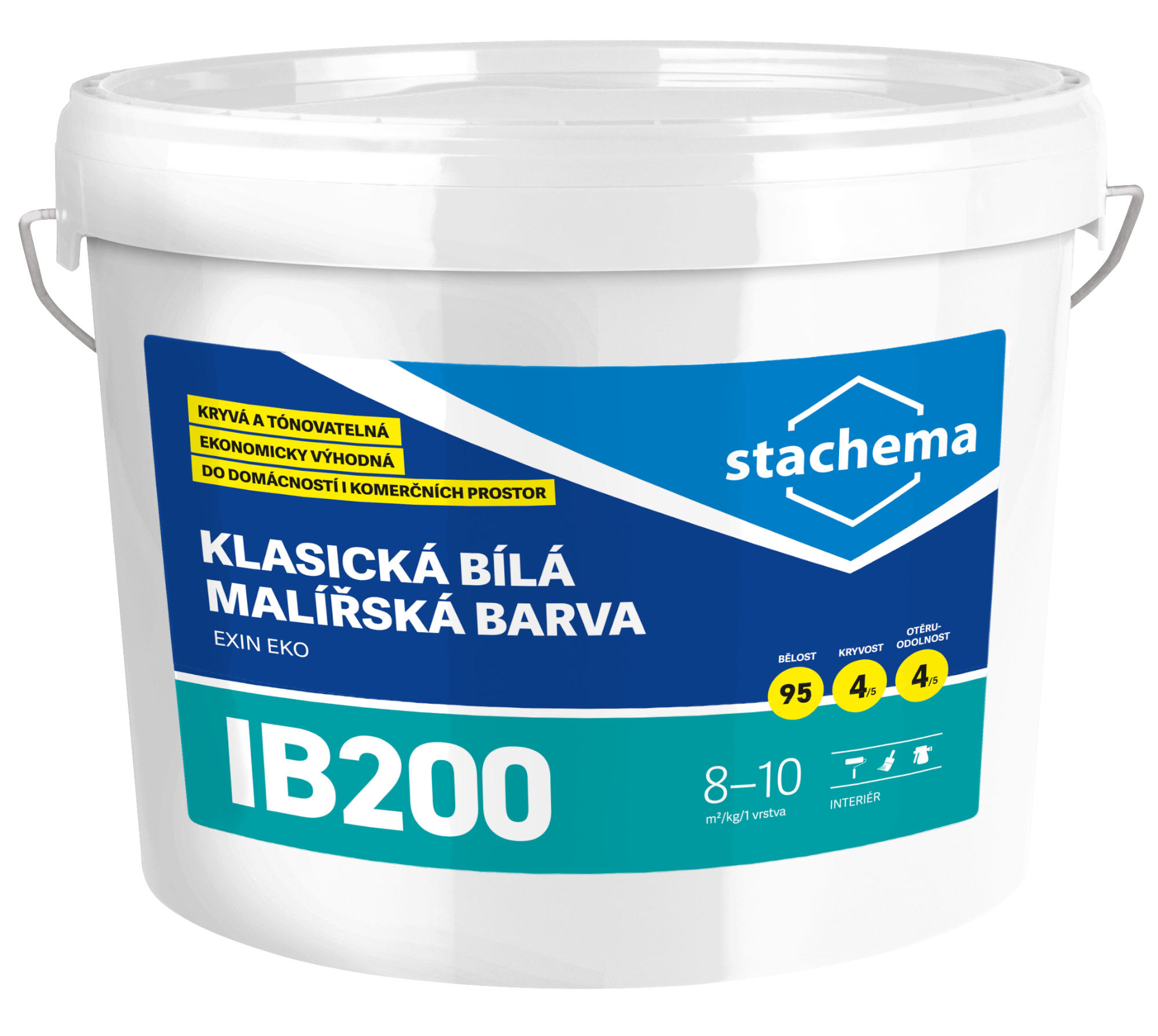 Malba interiérová Stachema IB200 bílá 40 kg