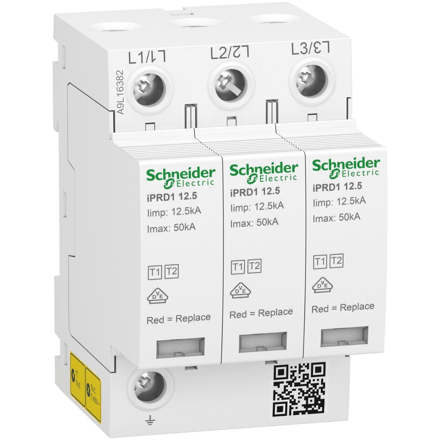 Svodič přepětí T1+T2 Schneider A9L16382