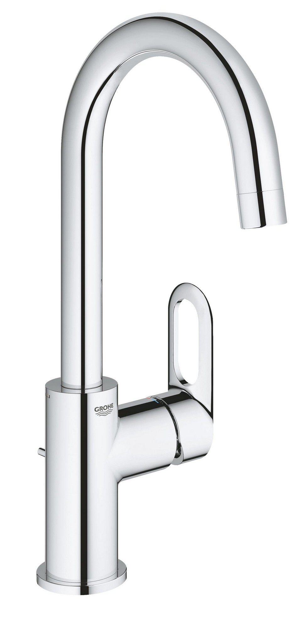 Baterie umyvadlová stojánková Grohe BauLoop velikost L chrom 23763000