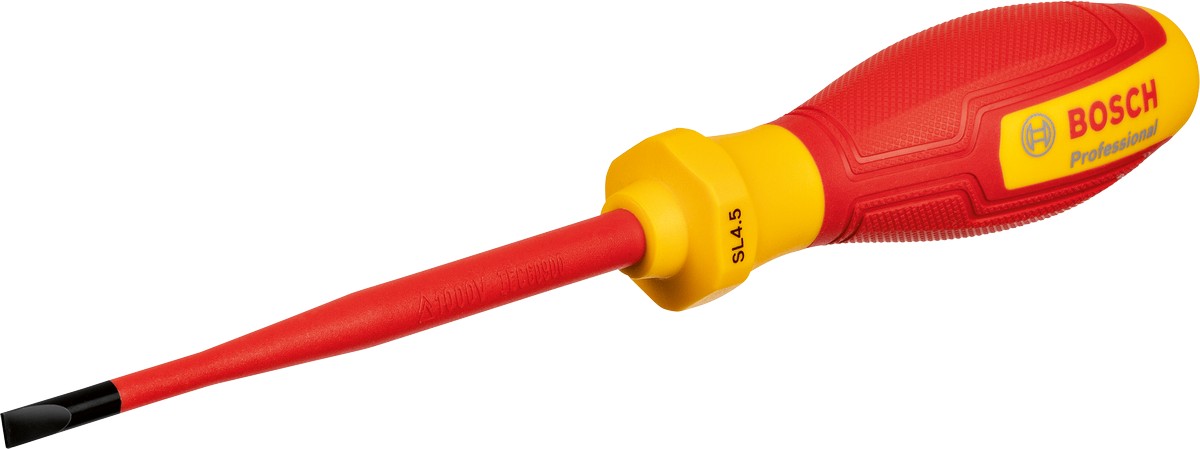 Šroubovák elektrikářský plochý Bosch VDE SL4,5