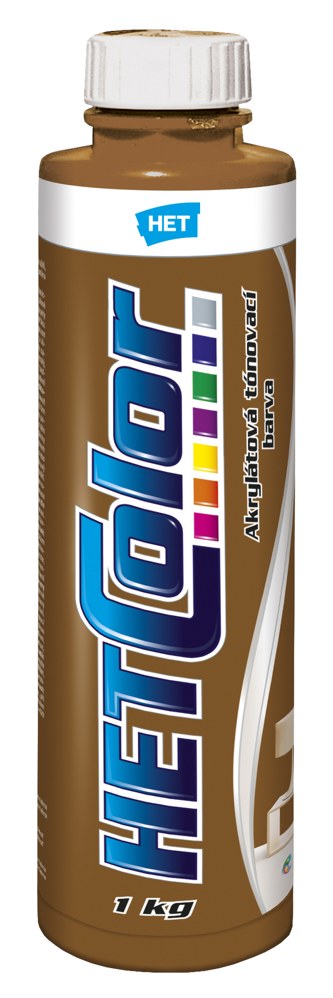 Barva tónovací HET Hetcolor světle hnědá 1 kg