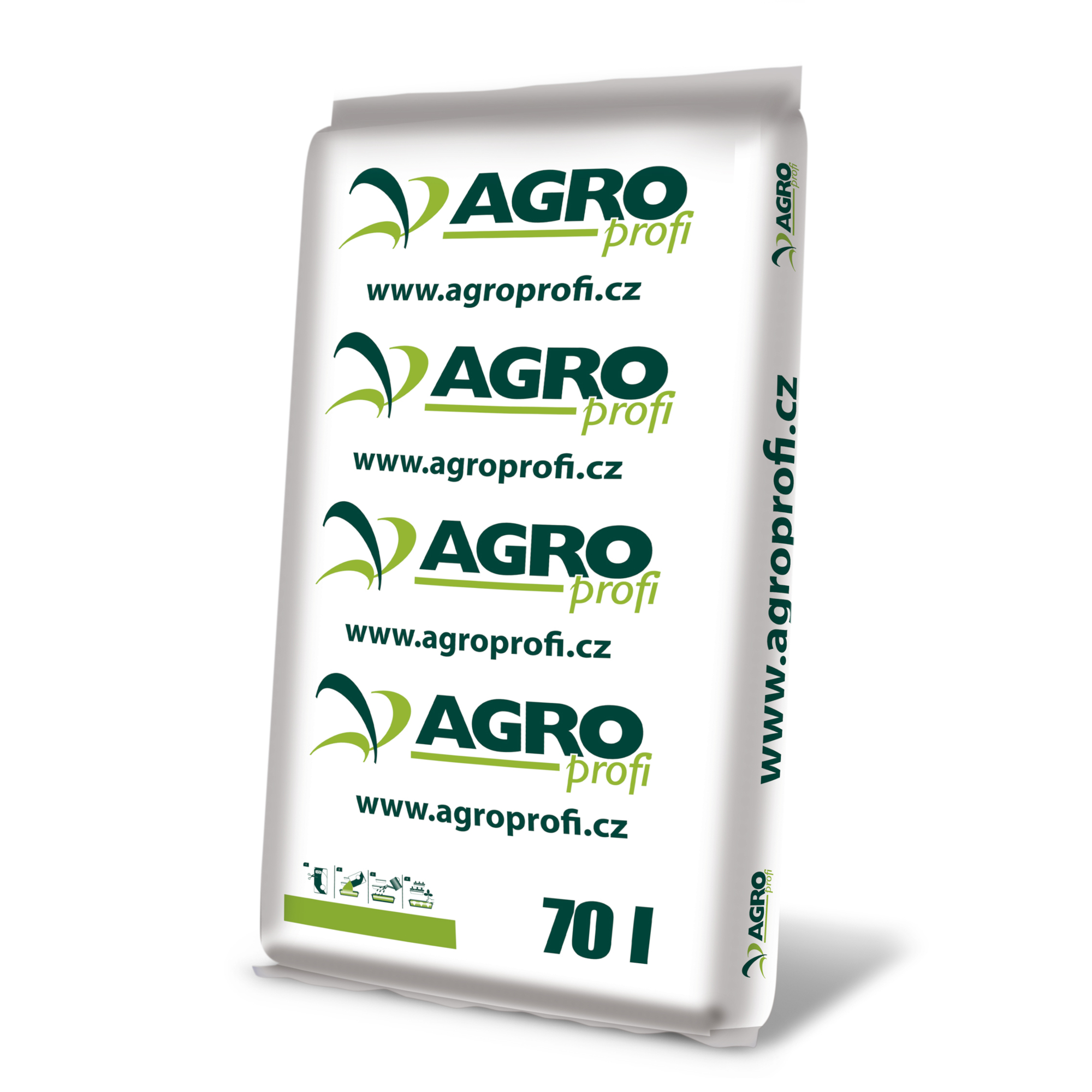 Substrát střešní AGRO Premium extenzivní 70 l