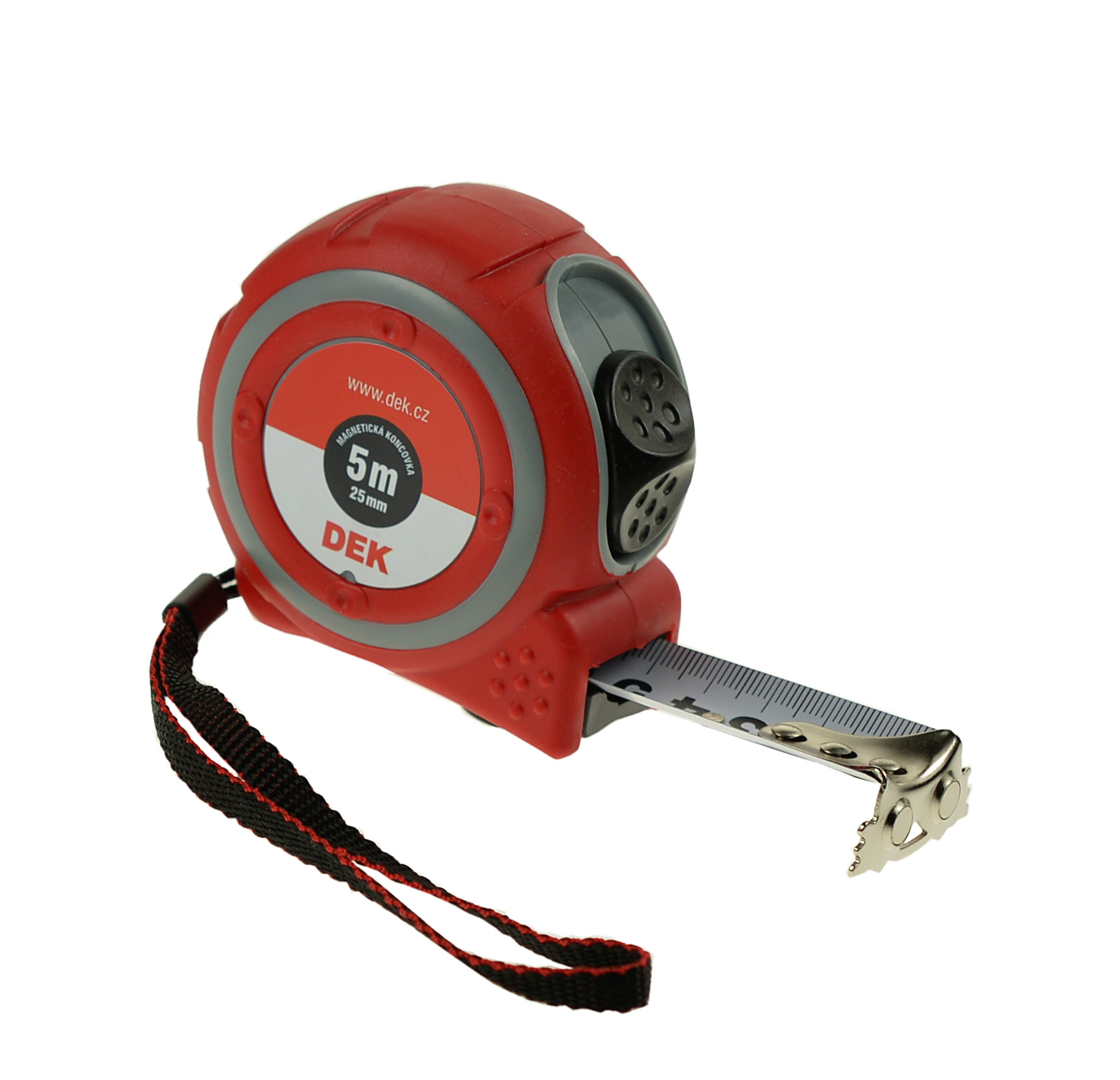 Metr svinovací magnetický DEK Supra Profi 5 m/25 mm