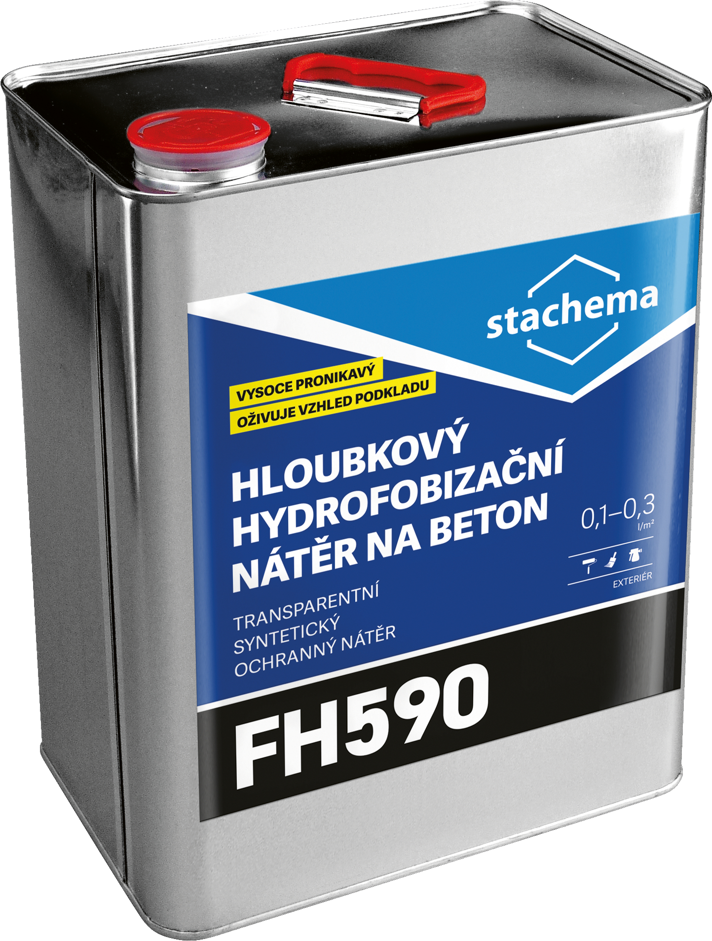 Nátěr hydrofobizační na beton Stachema FH590 10 l