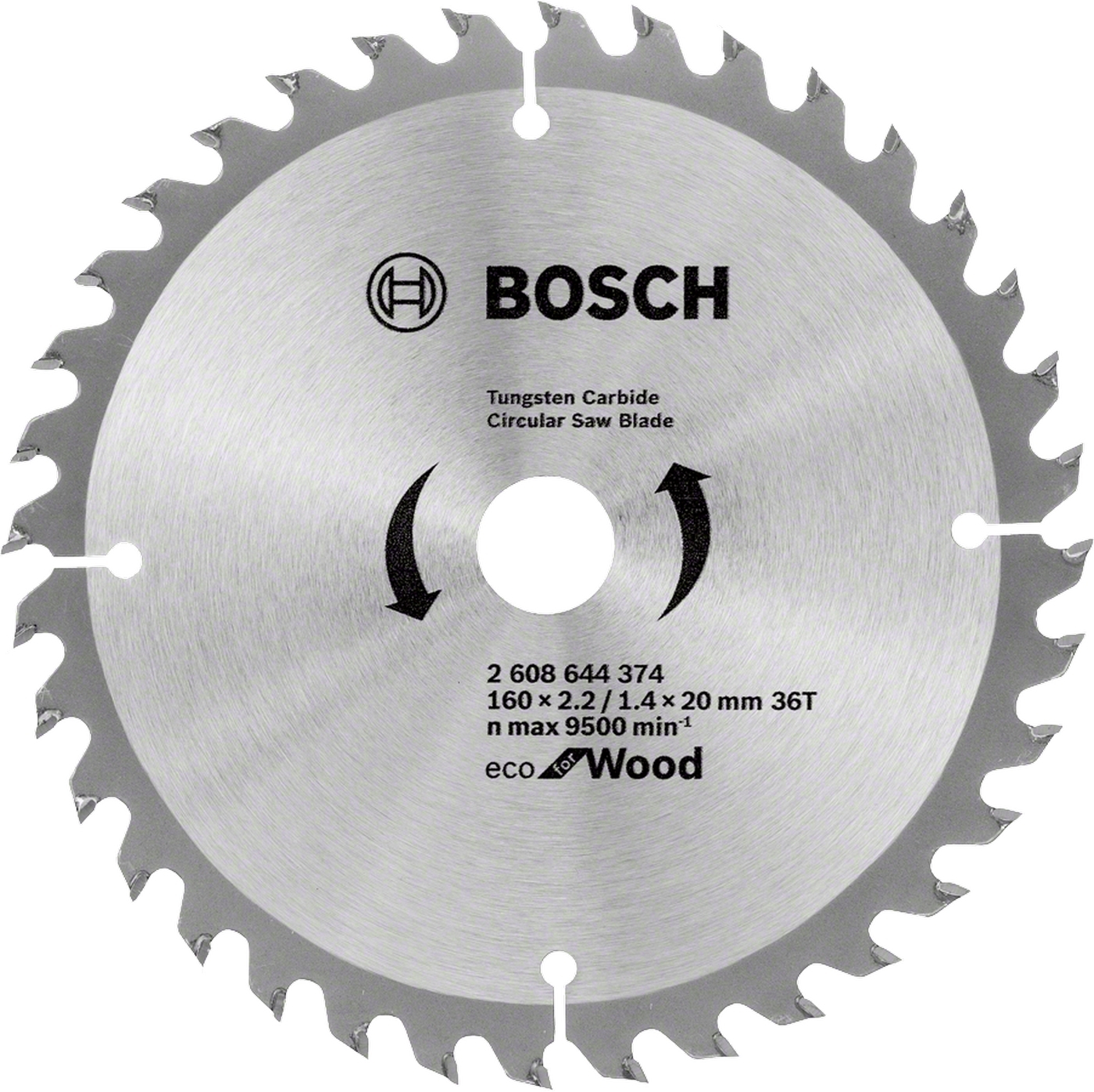Kotouč pilový Bosch Eco for Wood 160×20×2,2 mm 36 z.