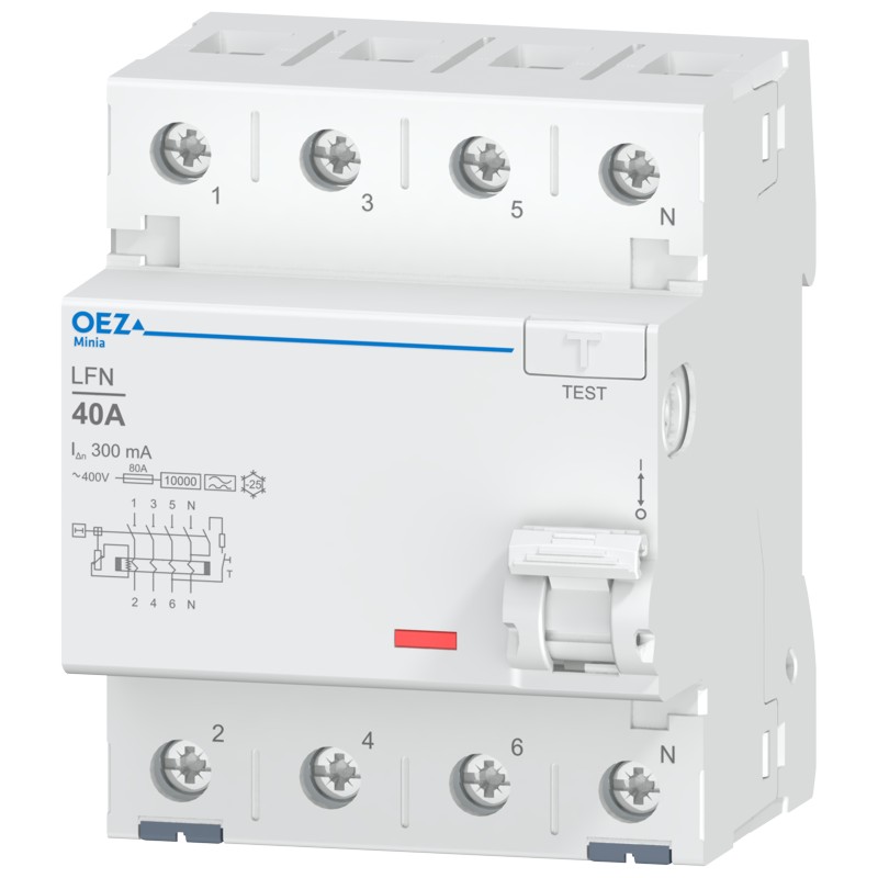 Chránič proudový OEZ LFN-40-4-300A