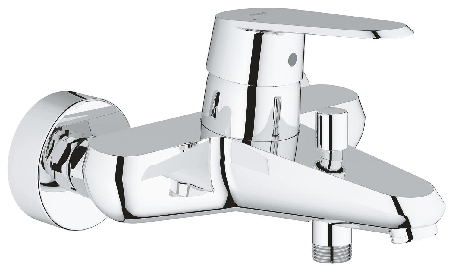 Baterie vanová nástěnná Grohe Eurodisc 150 mm chrom s přepínačem 33390002