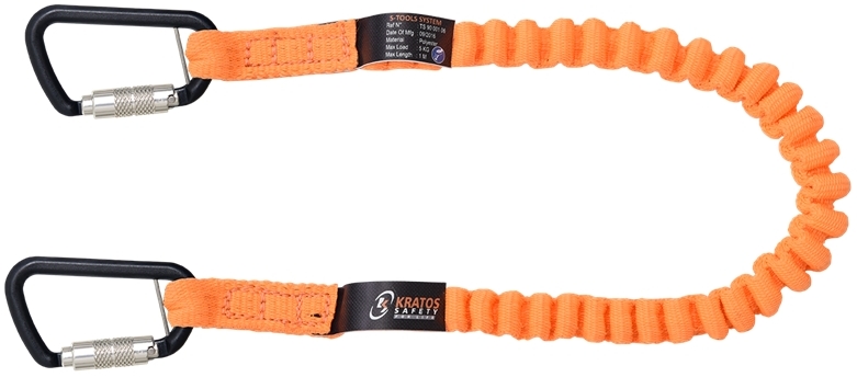 Popruh k nářadí s karabinami Kratos Safety TS9000106 1 m
