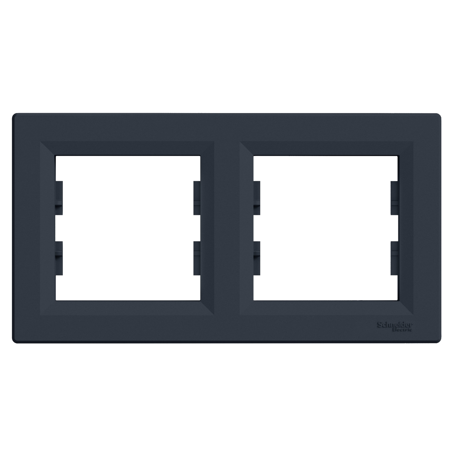 Rámeček Schneider Electric Asfora dvojnásobný horizontální antracit