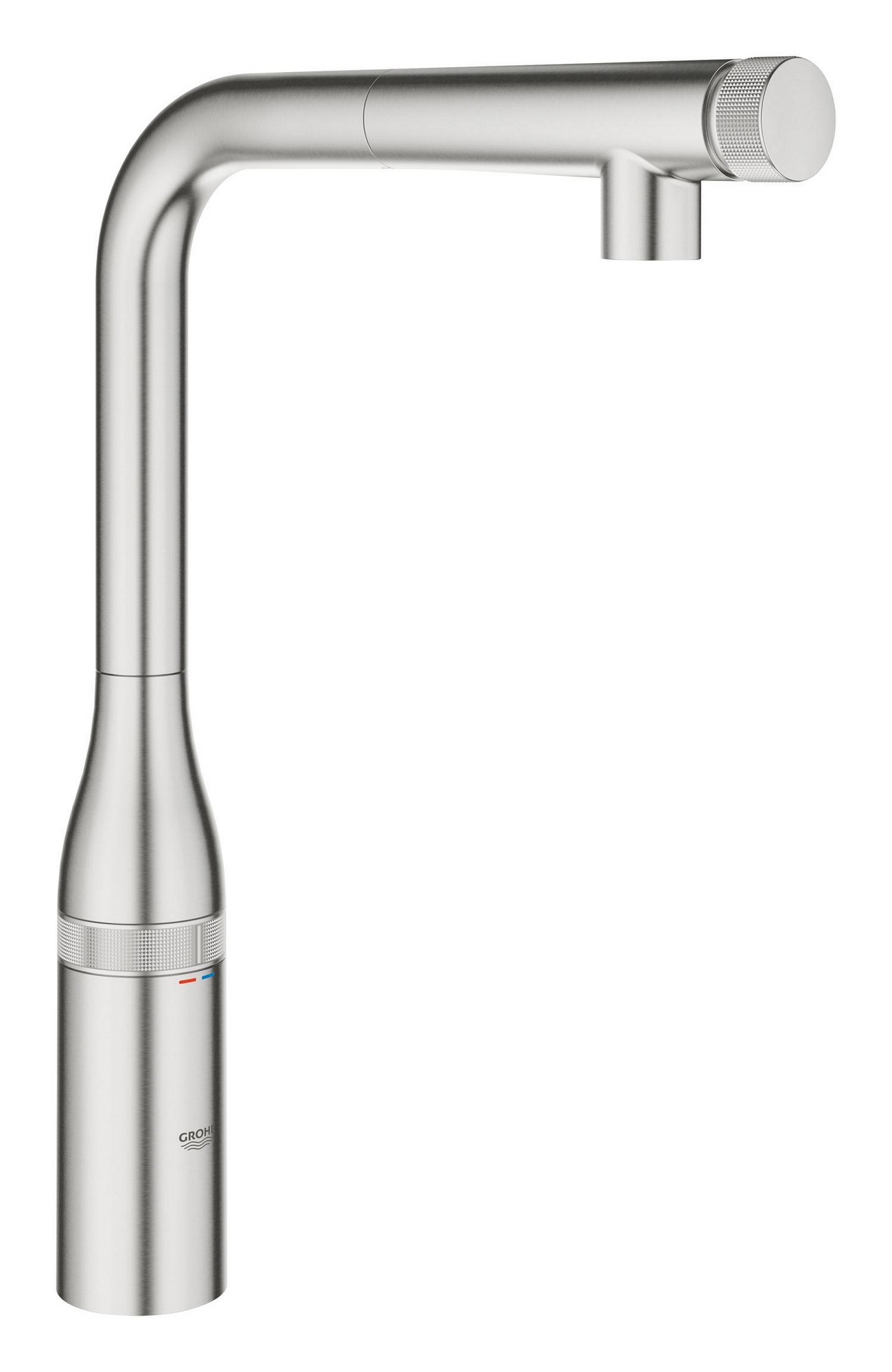 Baterie dřezová stojánková Grohe Essence SmartControl SuperSteel 31615DC0