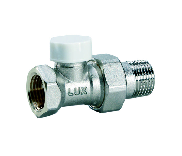 Šroubení uzavírací a regulační DD121 1/2" přímé