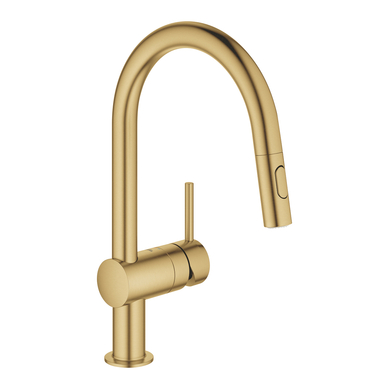 Baterie dřezová stojánková Grohe Minta phantom black 32321GN2