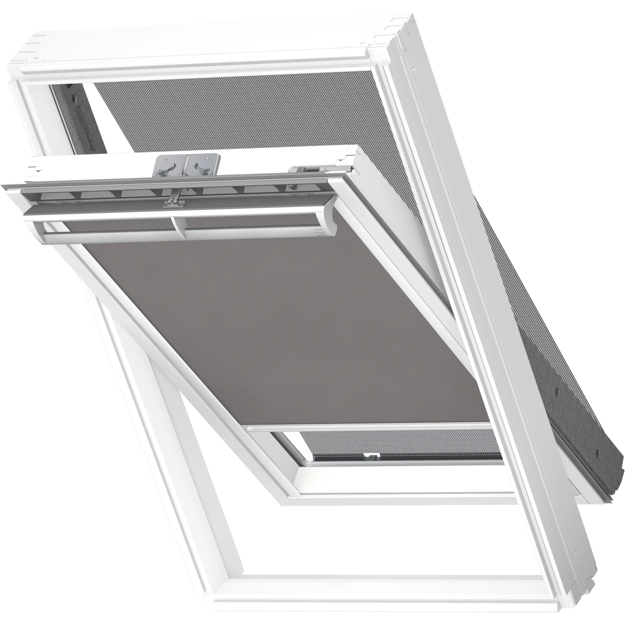 Venkovní roleta + Zastiňovací roleta s háčky Velux ROF MK08 4161SWLY