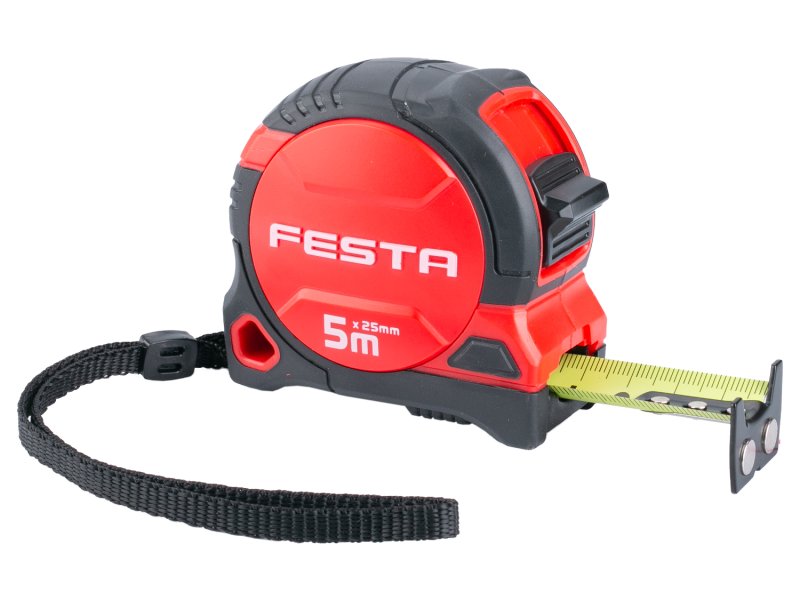 Metr svinovací magnetický Festa 5 m / 19 mm