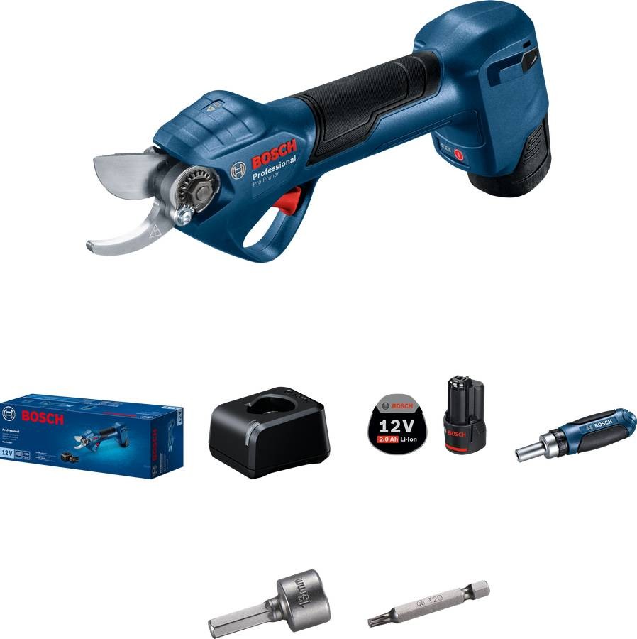 Levně Nůžky zahradní AKU Bosch PRO Pruner Set