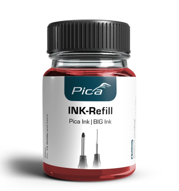 Inkoust náhradní Pica Ink/Big Ink červený