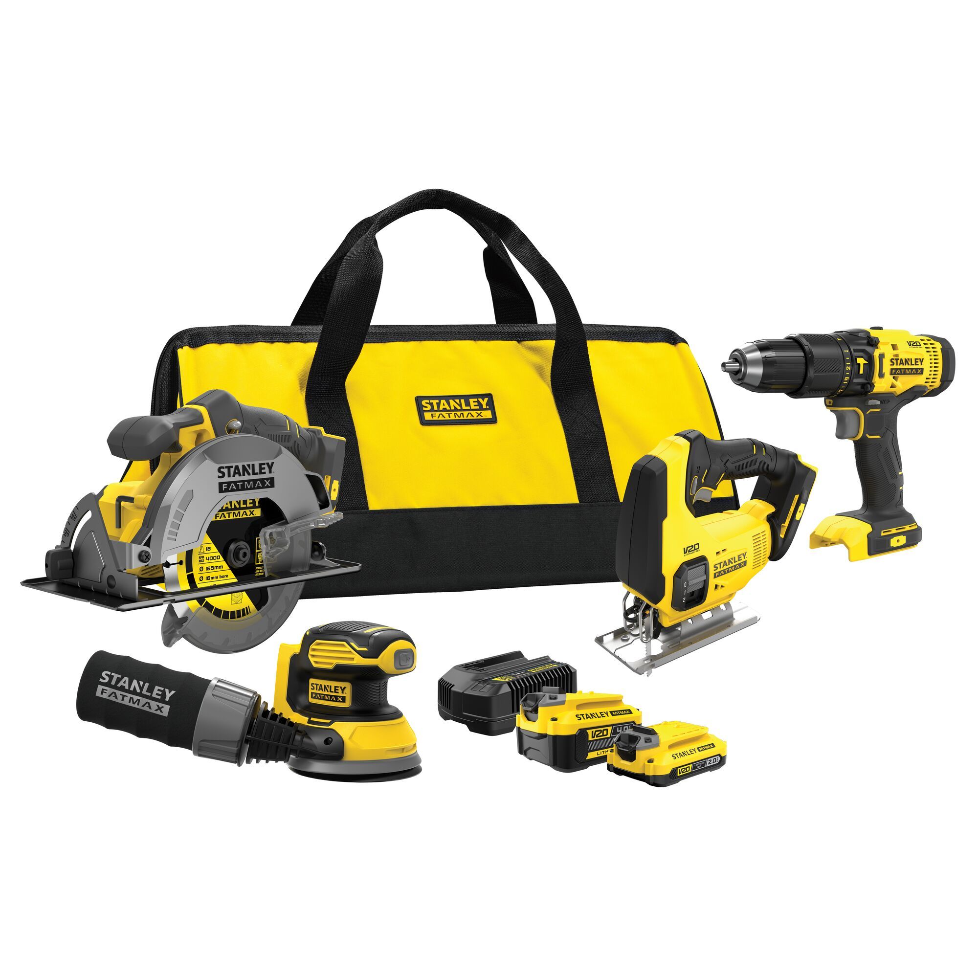 Sada kombinovaná AKU Stanley FatMax SFMCK412MDS 18 V