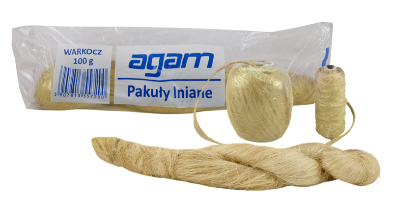 Instalatérský len Agam, 0,2 kg (konopí)