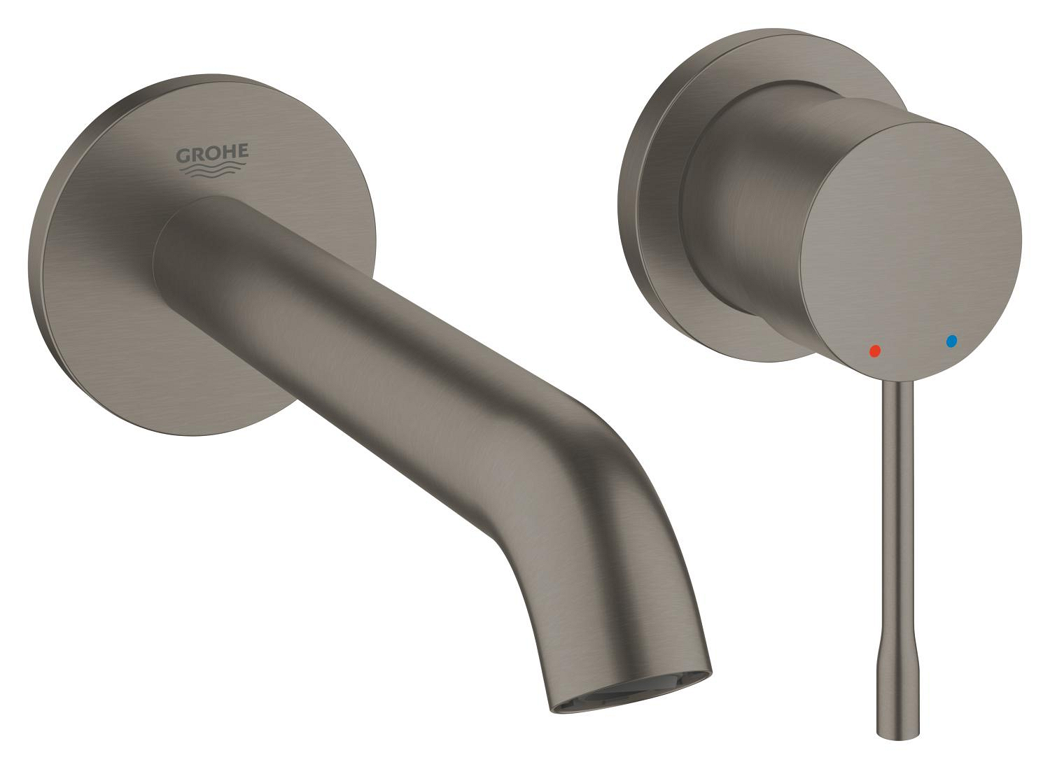 Díl nadomítkový Grohe Essence 2 otvory, velikost M kartáčovaný Hard Graphite 29192AL1