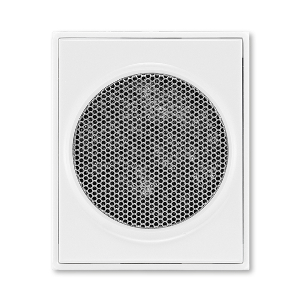 Kryt reproduktor ABB Time, Element bílá