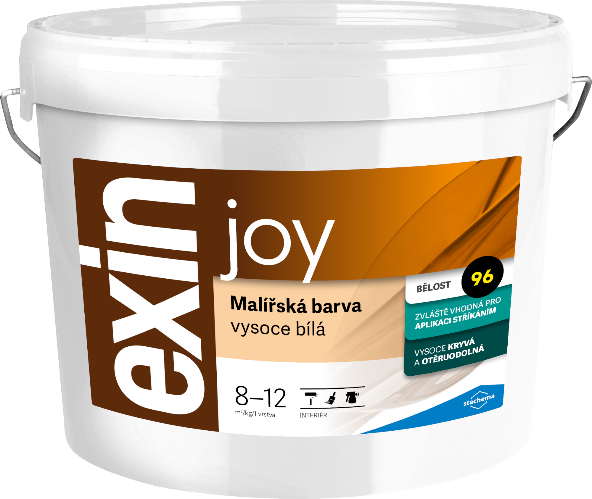 Malba interiérová Stachema EXIN JOY bílá, 40 kg