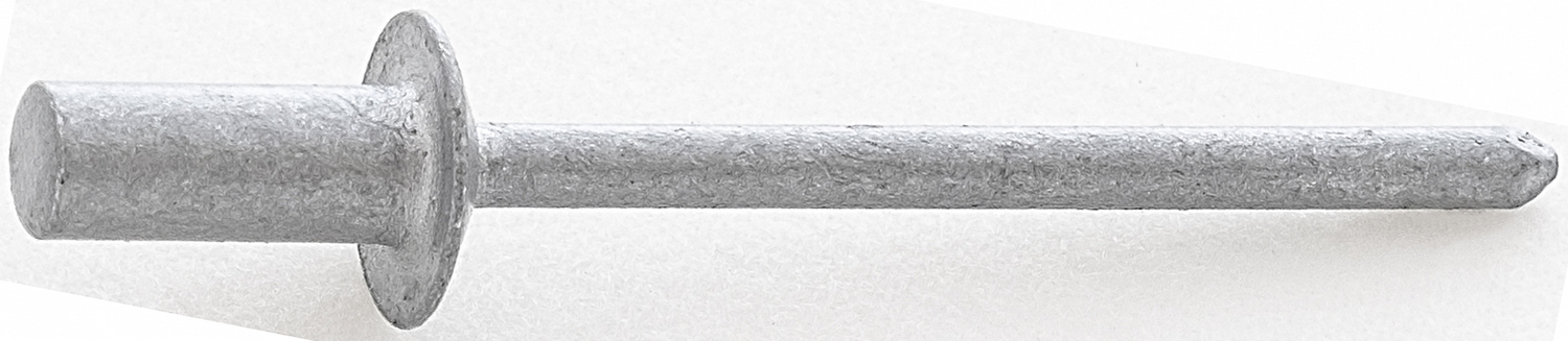 Nýt těsnicí GUNNEX Al/St 4×9,5 mm RAL 9006 50 ks