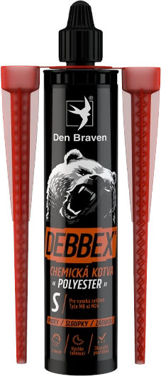 Kotva chemická Den Braven POLYESTER S 300 ml