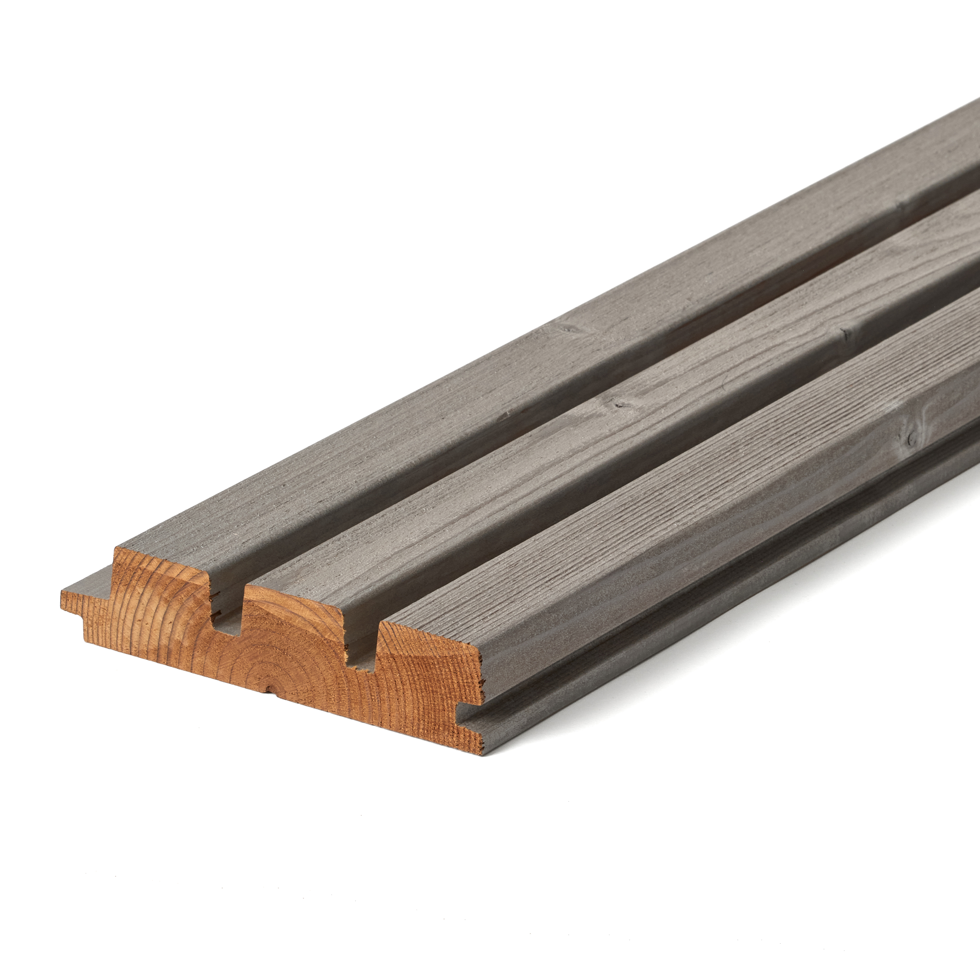Palubka obkladová Thermowood Luna Arctic Triple Shadow smrk 32×140×3 600 mm
