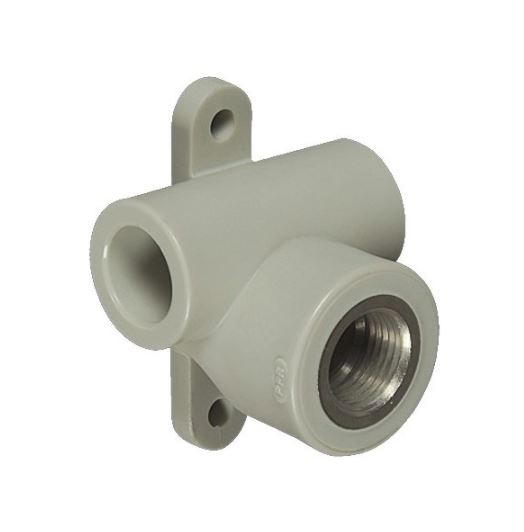 Koleno nástěnné průchozí Pipelife PP-R MZD 20 mm × 1/2" vnitřní závit