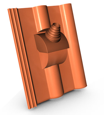 Taška anténní KMB BETA Elegant cihlová