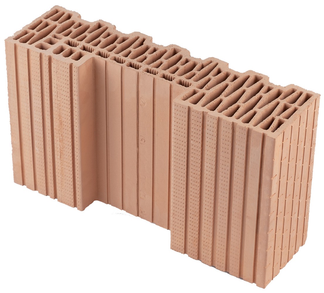 Levně Cihla broušená HELUZ FAMILY 44-K-1/2 poloviční krajová 125×440×249 mm