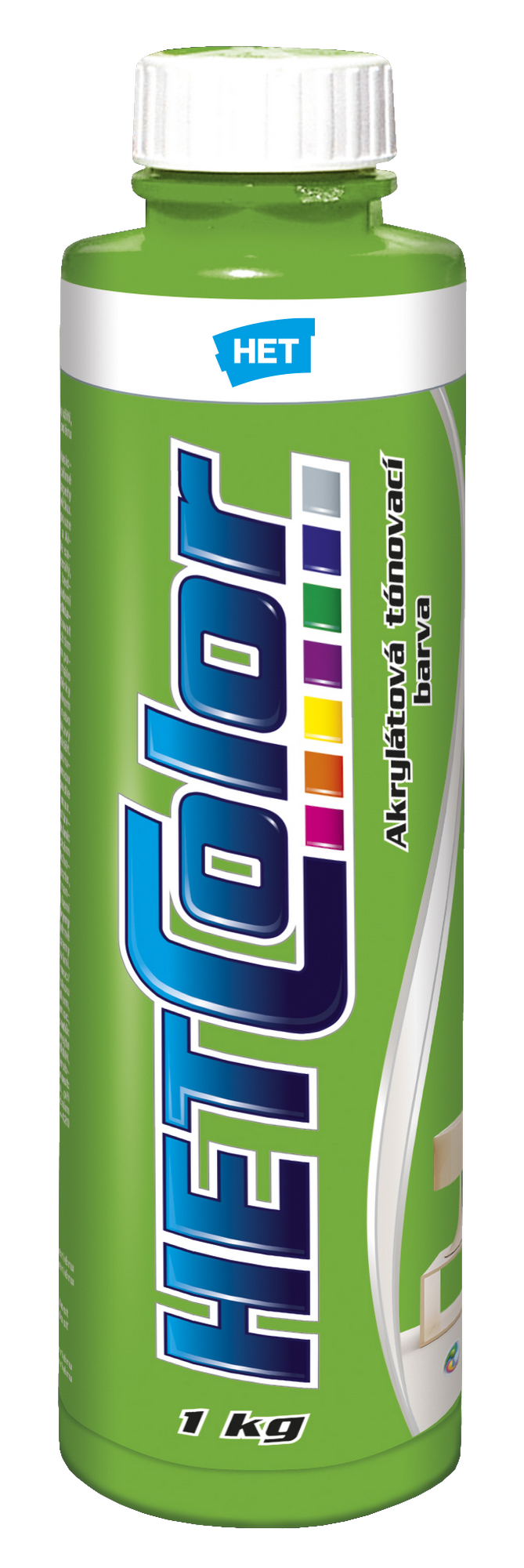 Barva tónovací HET Hetcolor zelená 1 kg