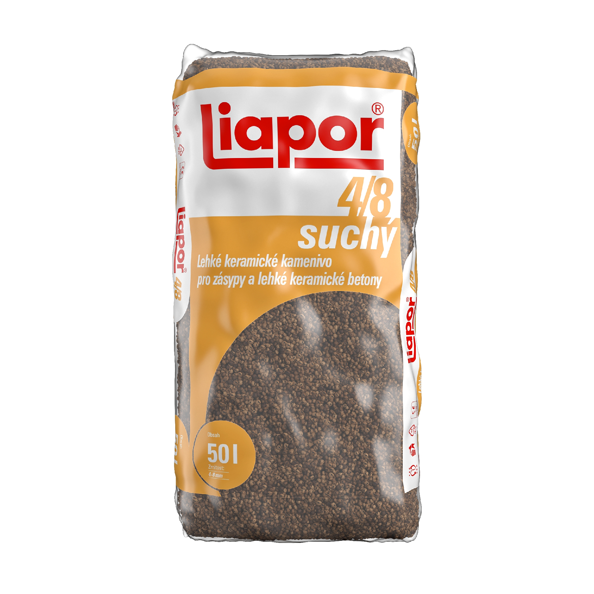 Kamenivo keramické Liapor 4–8 mm 50 l