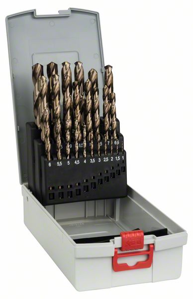 Sada vrtáků do kovu Bosch HSS-Co DIN 338 1–13 mm 25 ks
